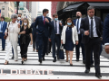 Pedro Sánchez, caminando por Nueva York el pasado 21 de julio
