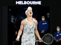 Ashleigh Barty celebra su victoria en el Open de Australia 2022