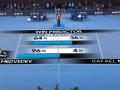 El Win Predictor dejaba a Nadal con 4% de posibilidades de victoria tras el 0-2