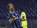Christian Eriksen celebra un gol con el Inter de Milán