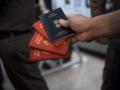 Pasaportes, foto de archivo