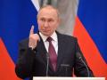 El presidente ruso Vladimir Putin asiste a una conferencia de prensa