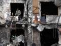 Edificios destruidos en Kiev