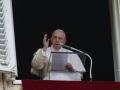 El Papa Francisco durante el Angelus