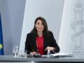 La ministra de Justicia, Pilar Llop, este viernes en La Moncloa