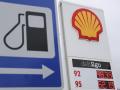 Una gasolinera Shell en San Petersburgo, Rusia