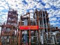 Aspecto de la instalación empleada para producir gasolina a partir de la hidrogenación de CO2