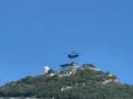 El despliegue del nuevo sistema de radar de Reino Unido en Gibraltar se ha efectuado por medio de un helicóptero, concretamente de un Chinook