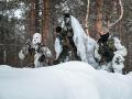 Soldados alemanes participan en las maniobras Cold Response 2022