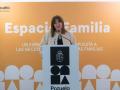 Susana Pérez Quislant, alcaldesa de Pozuelo, durante la inauguración del Espacio Familia