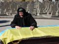 Ucrania entierro soldad