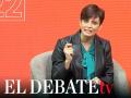 Isabel Rodríguez habla de las protestas de los transportistas en un acto con Juan Espadas