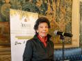 Isabel Celaá, en su primer acto en la Santa Sede como embajadora el pasado 8 de marzo