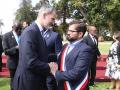 Tras la toma de posesión de la presidencia chilena, Gabriel Boric charló con Felipe VI