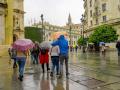 Jornada lluviosa en Sevilla