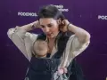 Irene Montero con uno de sus hijos pequeños