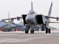 Cazas MiG-31 ruso con capacidad de portar misiles hipersónicos