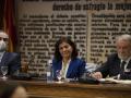 Marta Velarde en el acto celebrado por la 'Asamblea de Asociaciones por la Vida, la Dignidad y la Libertad' en el Senado