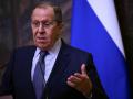 El ministro ruso de Asuntos Exteriores, Serguéi Lavrov, durante una conferencia de prensa la semana pasada