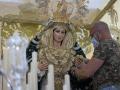 La Virgen de la Cofradía de María Santísima del Amparo en Málaga