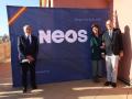 Jaime Mayor Oreja, María San Gil y Alejo Vidal-Quadras, en el acto de presentación de NEOS en Sevilla