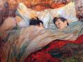 Henri  Toulouse-Lautrec, “La cama”