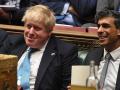 Boris Johnson y Rishi Sunak Reino Unido