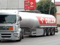 Una cisterna de la compañía petrolera Polaca Orlen