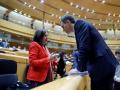 Margarita Robles y Pedro Sánchez en una imagen de archivo