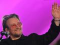El cantante Bono de U2 en el metro de Kiev