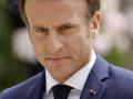 Emmanuel Macron durante su ceremonia de investidura como presidente de Francia