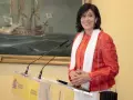 Esperanza Casteleiro el día de su toma de posesión como Secretaria de Estado de Defensa