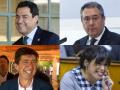 Los candidatos a presidir la Junta de Andalucía tras las elecciones del próximo 19 de junio