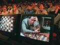 Garry Kasparov en una de sus partidas contra Deep Blue en 1997