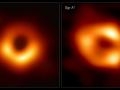 Las dos primeras imágenes de agujeros negros tomadas