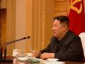 Kim Jong-un hablando sobre el problema del coronavirus
