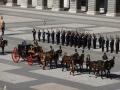 El nuevo embajador de Mali llega en carroza al Palacio Real para la ceremonia de cartas credenciales de los nuevos embajadores en España