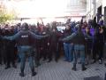Grupos violentos en el acto de España Ciudadana en Alsasua en 2018