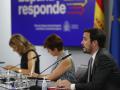 Garzón, Rodríguez y Díaz tras el Consejo de Ministros