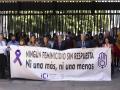 Concentración contra la violencia de género en Canarias