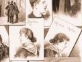 Grabados de los protagonista del crimen de la calle Fuencarral