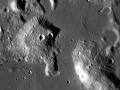 Imagen de los montículos de la Luna