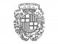 El escudo actual de la Cámara de Comercio de Barcelona