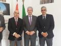 El presidente del Círculo de Comercio e Industria Hispano-Argelino, junto al resto de la directiva de CCIAE