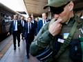 Importantes medidas de seguridad en la llegada de Macron y los presidentes de Alemania e Italia a Kiev