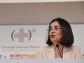 La ministra de Sanidad, Carolina Darias, autora de la 'gran confusión' por su inexactitud al hablar de la cuarta dosis