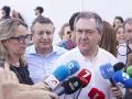 El candidato del PSOE a la Junta de Andalucía, Juan Espadas