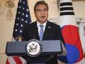 Park Jin ministro de relaciones exteriores de Corea del Sur en visita a EE.UU. (Archivo)