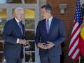 Pedro Sánchez y Joe Biden este martes en La Moncloa
