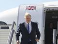 Imágenes de Boris Johnson llegando a Madrid
